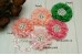 Parisian Chiffon Flower (8cm), Pack of 2